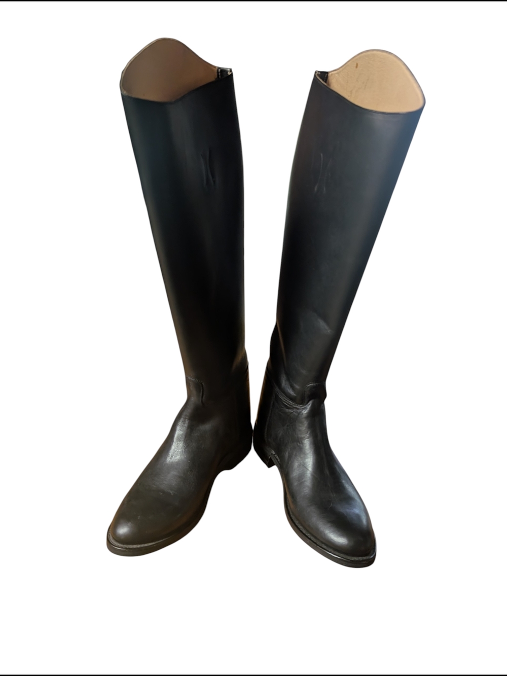 Effingham Classic Tall Leather Riding Boots - Black Made By Bond Boot Company